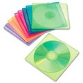 Innovera Innovera IVR81910 Slim CD Case, Assorted Colors, 10/Pack IVR81910***